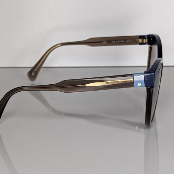 MIU MIU Cat Eye Womens SMU 01T Sunglasses Red/Blue Clear 140 Italy main image 8